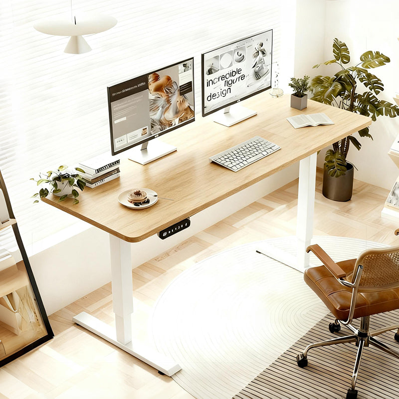 Modern Electric Standing Desk Height Adjustable Desk Computer Table